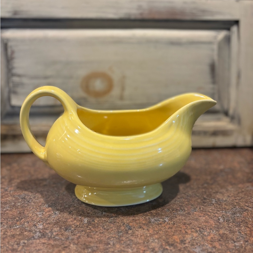 Fiesta sunflower Gravy Boat